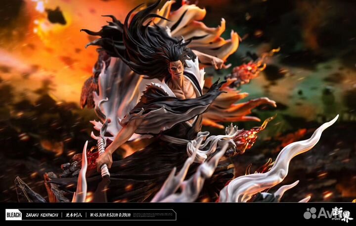 Статуя Kenpachi Zaraki - Bleach от Duan Jie Studio