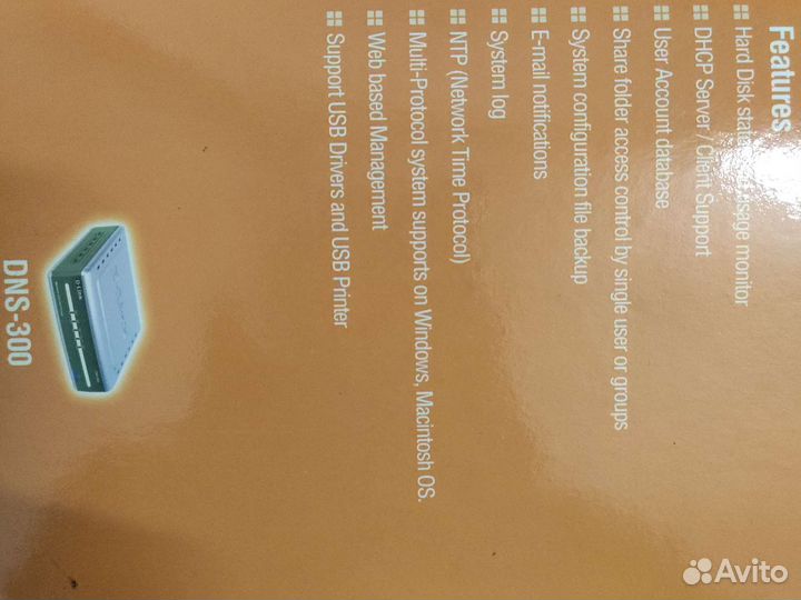 Сетевое хранилище D-link DNS-300