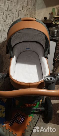 Коляска adamex Монте карбон 3 в 1