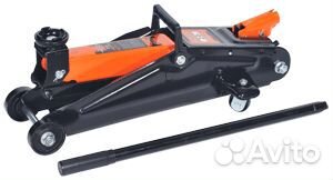 Домкрат подкатной 2 т (125-380мм) в коробке 