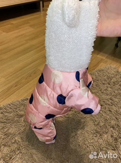 Комбинезон для собак мелких пород зимний