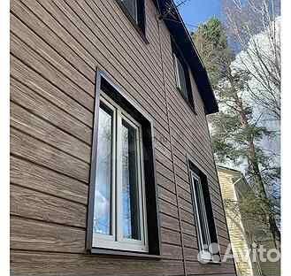 Сайдинг Деке Люкс Брус D6S под дерево