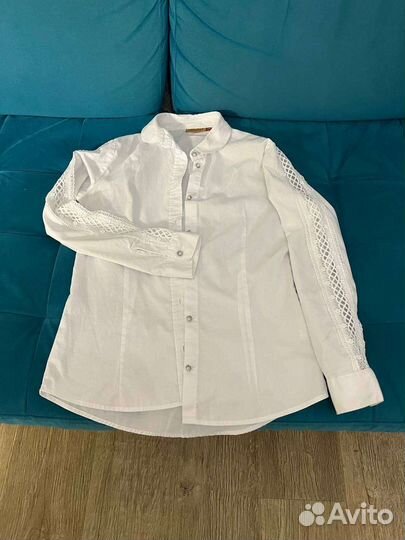 Рубашка для девочки 146 школьная