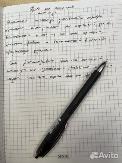 Перепишу лекции/конспекты/контрольные работы