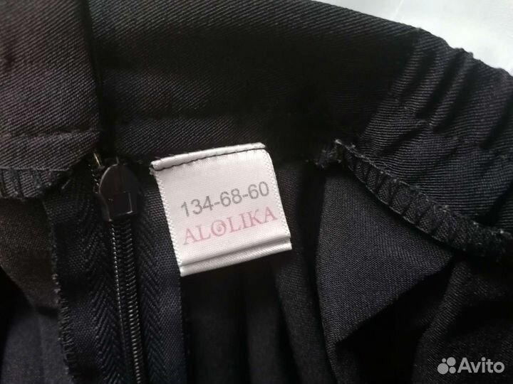 Школьная форма пакетом для девочки 134 140 синяя