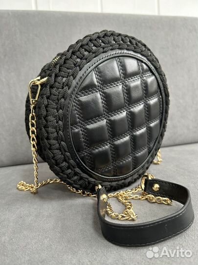 Сумка вязанная