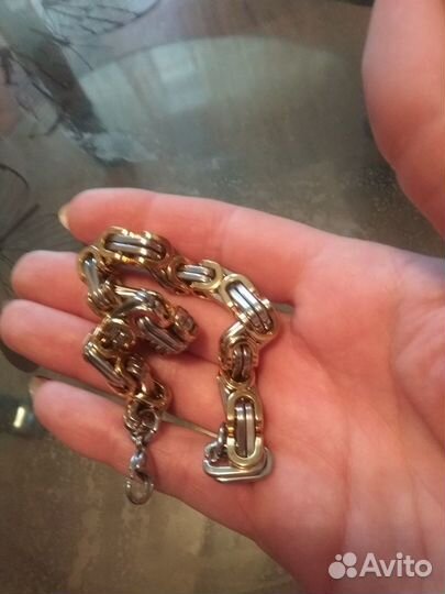 Браслет мужской металл