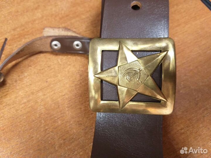 Офицерский ремень СССР новый