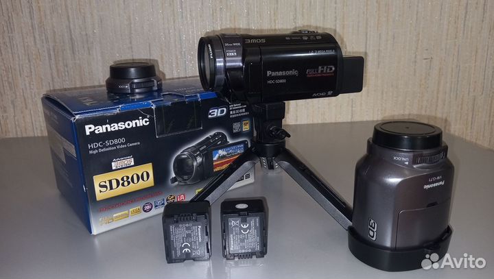 Видеокамера panasonic hdc-sd800