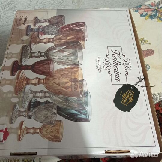 Набор фужеров и рюмок