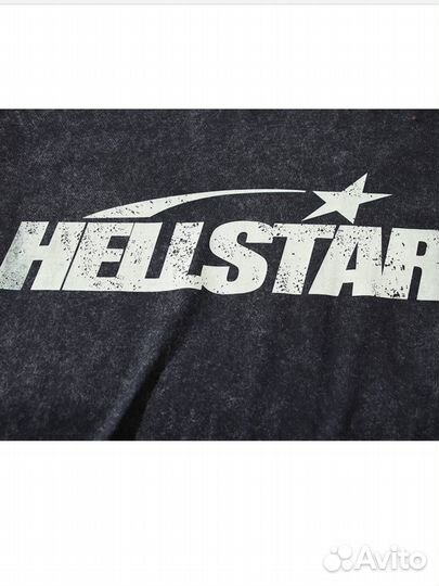 Футболка hellstar oversize вареная