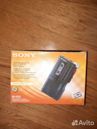 Кассетный диктофон Sony M-450