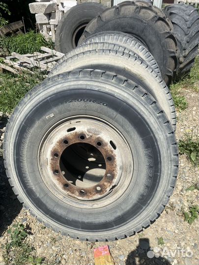 Резина 12.00 r20 бу