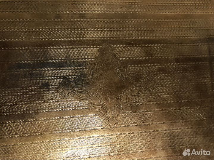 Антикварный поднос с ручками. Серебрение 19 век