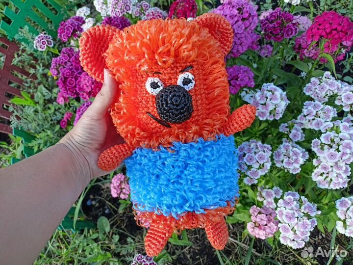 Мочалка ручной работы