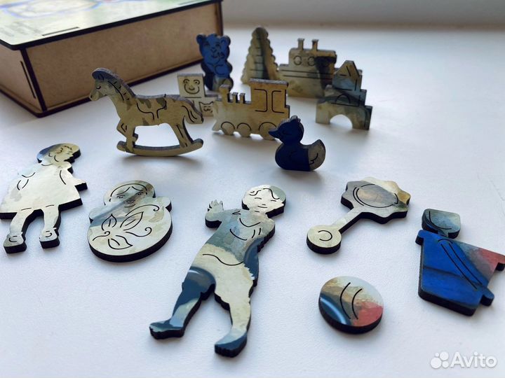 Деревянные пазлы