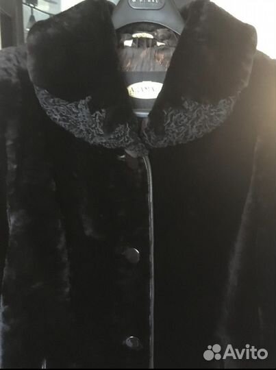 Шуба мутоновая р-р 54-56