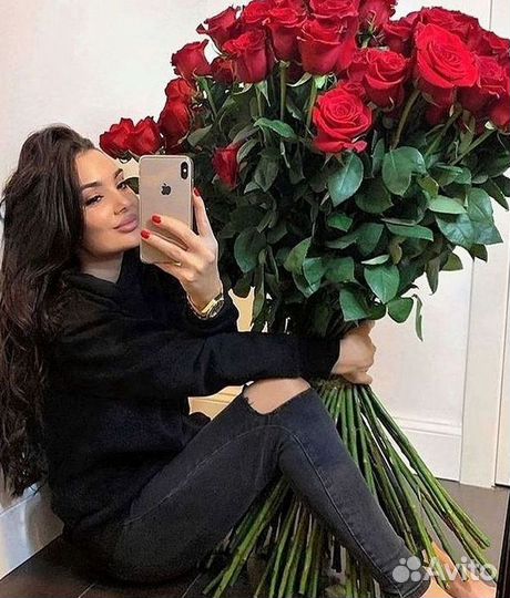 Высокие розы Гигантские розы с доставкой