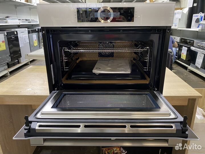 Духовой шкаф с свч Bosch