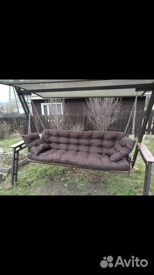 Качели раскладывающиеся (лежак) 2,6м.*1,5м