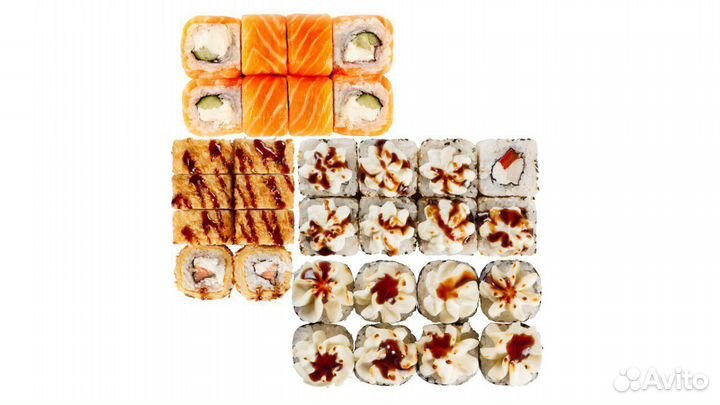 Суши роллы, пицца заказать