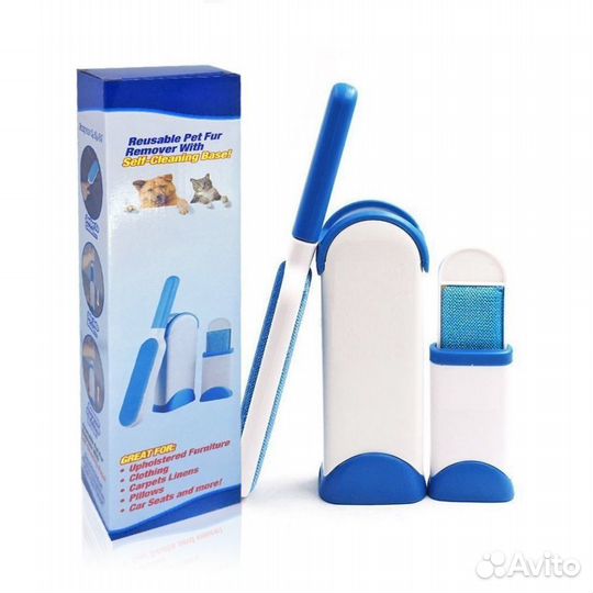 Самоочищающаяся щетка от шерсти Fur Wizard