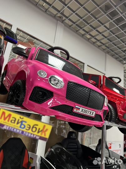 Электромобиль Бентли позовый Новый