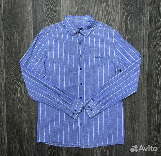 Мужская льняная рубашка calvin klein