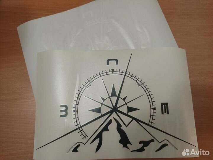 Наклейка 4WD,Adventure Renault Duster