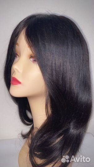 Парик полусистема из натуральных волос