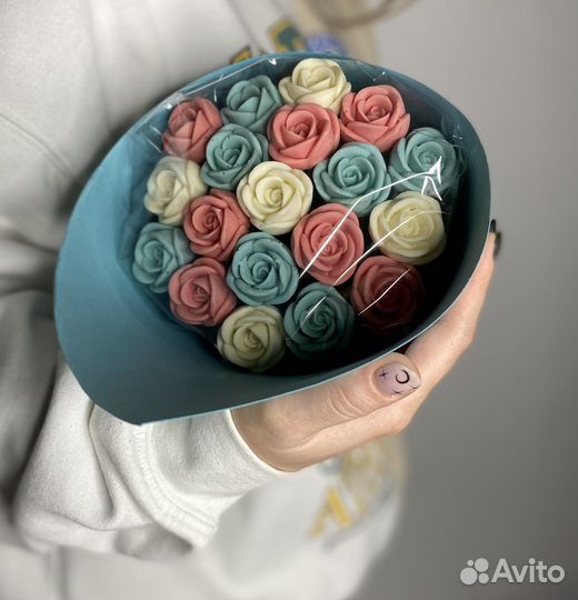 Букеты из шоколадных роз / Шоколадные розы опт