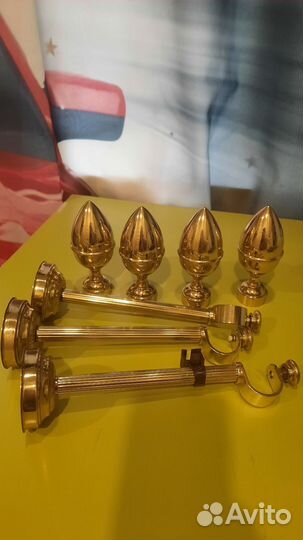 Карнизы для штор 2м одинарный и 2.5 двойной