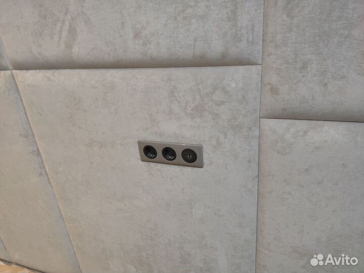 Мягкие стеновые панели, гостинная