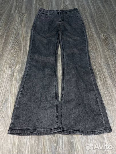 Джинсы клеш Rick Owens y2k