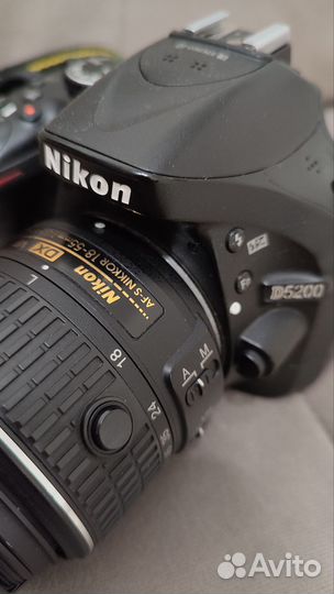 Зеркальный фотоаппарат nikon d5200 с объективами