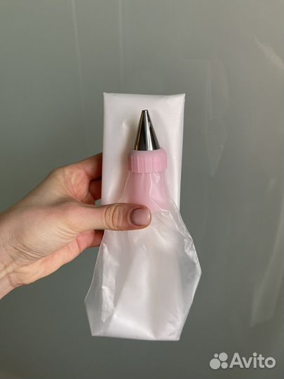 Кондитерский мешок с насадкой (5 шт.)