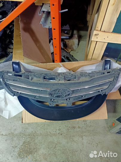 Решетка радиатора Hyundai Solaris 1 2014-2017