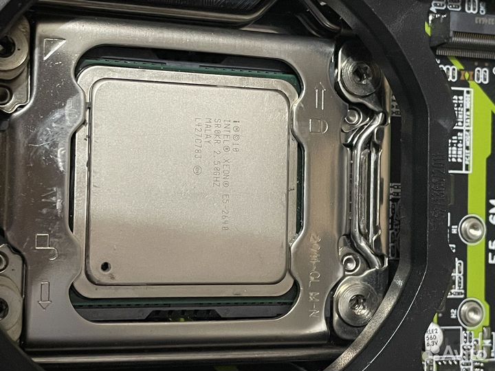 Комплект материнской платы xeon 2640