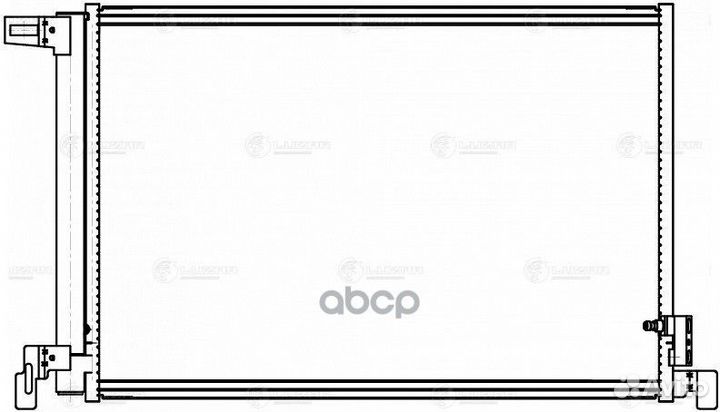 Радиатор кондиц. для а/м Audi Q7 (15) /Volkswagen