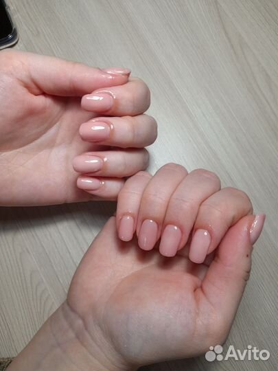 Маникюр с покрытием гель лак