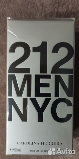 Мужская туалетная вода CarolinaHerrera 212 men NYC