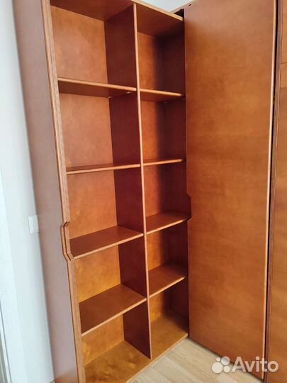 Детская двухъярусная кровать чердак со шкафом