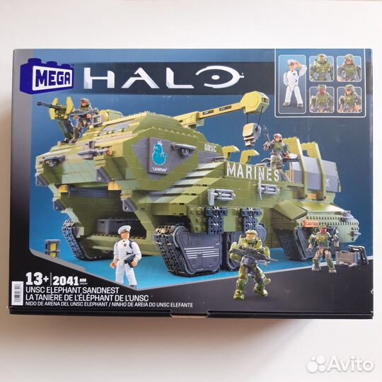 Конструктор Halo Mega unsc Elephant Sandnest