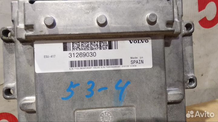 Блок управления двигателем Volvo S40 2009 (3126903