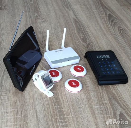 Кнопка вызова официанта, персонала комплект