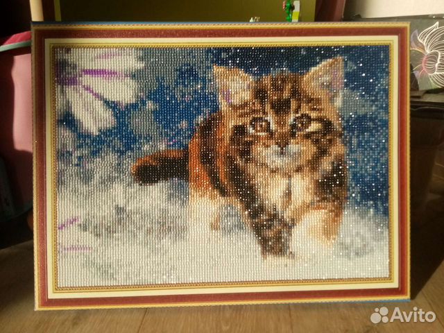 Готовые картины из алмазной мозайки