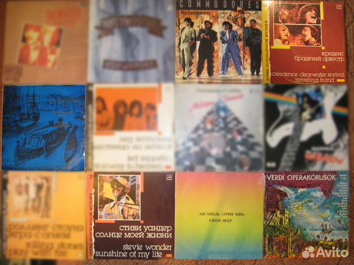 Пластинки винил vinyl LP российские и зарубежные