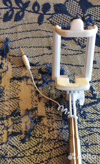 Селфи палка монопод с кнопкой