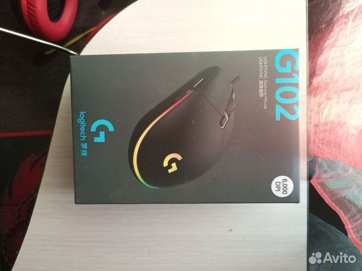 Игровая мышь logitech g102