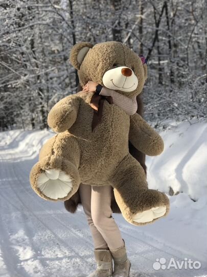 Большие плюшевые медведи от 75 до 220см
